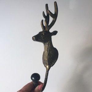Deer wall hook